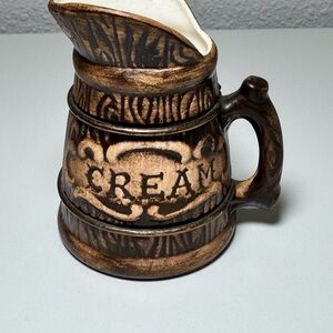 Vintage Ceramic Cream‎ Pitcher